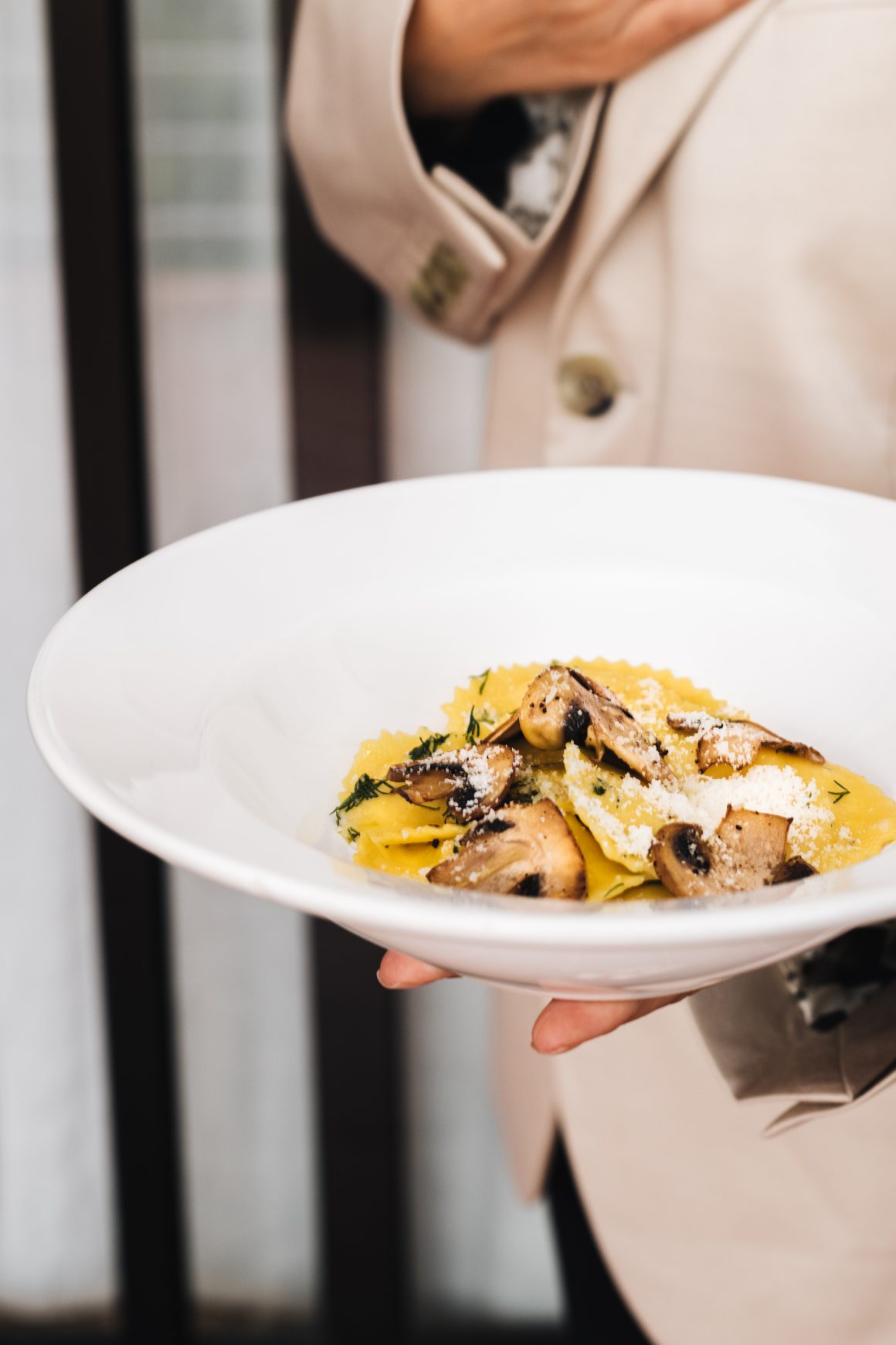 Равиоли с грибами